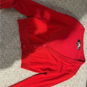Vintage inspired crop sweater